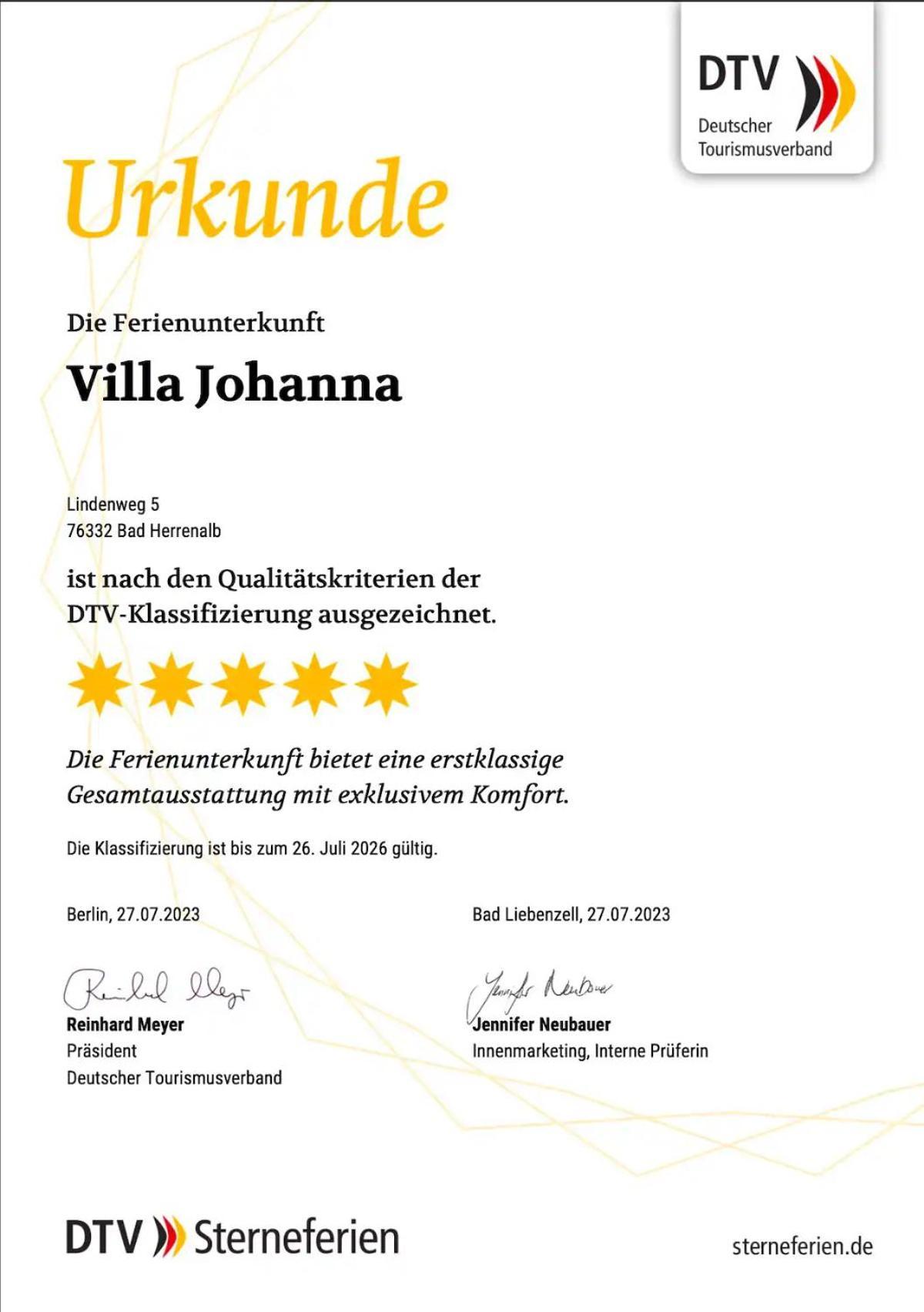 Villa Johanna باد هيرنالب المظهر الخارجي الصورة